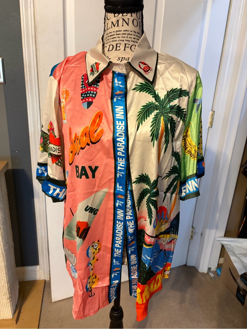 Tropical Graphic Short-Sleeve Shirt - Multi